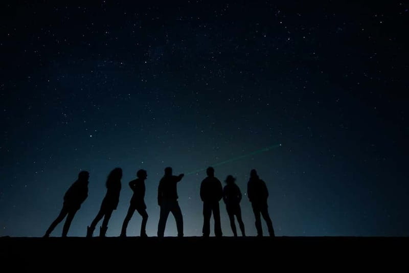 Cabo de Gata: Guided Night Walk with Stargazing - Los Genoveses beach under a dark sky