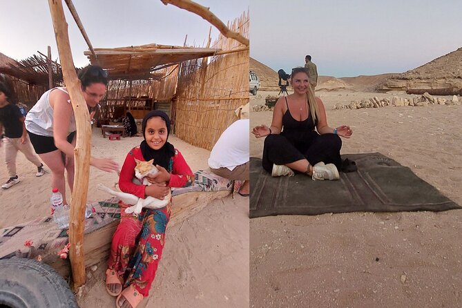 Camel Ride, Bedouin Dinner and Star Gazing in Marsa Alam - Making bread beside the campfire