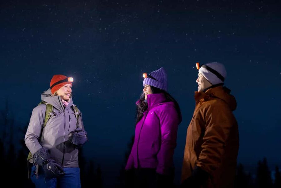 Canmore: Stargazing and Night Adventure - Walking the 3.5-mile route