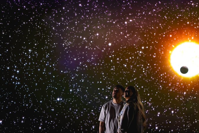 Dark Sky Indoor Maori Cultural Astronomy Experience - The Brashear Telescope adds a sense of place