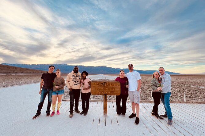 Death Valley Day & Night Tour - Scenic Stops, Sunset & Stargazing - The welcome sign and Dante’s View