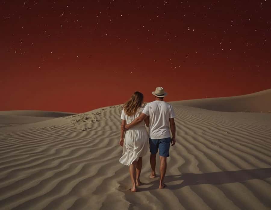 Doha : Night Desert Safari with Dune Bashing & Stargazing - What the $42 price really covers