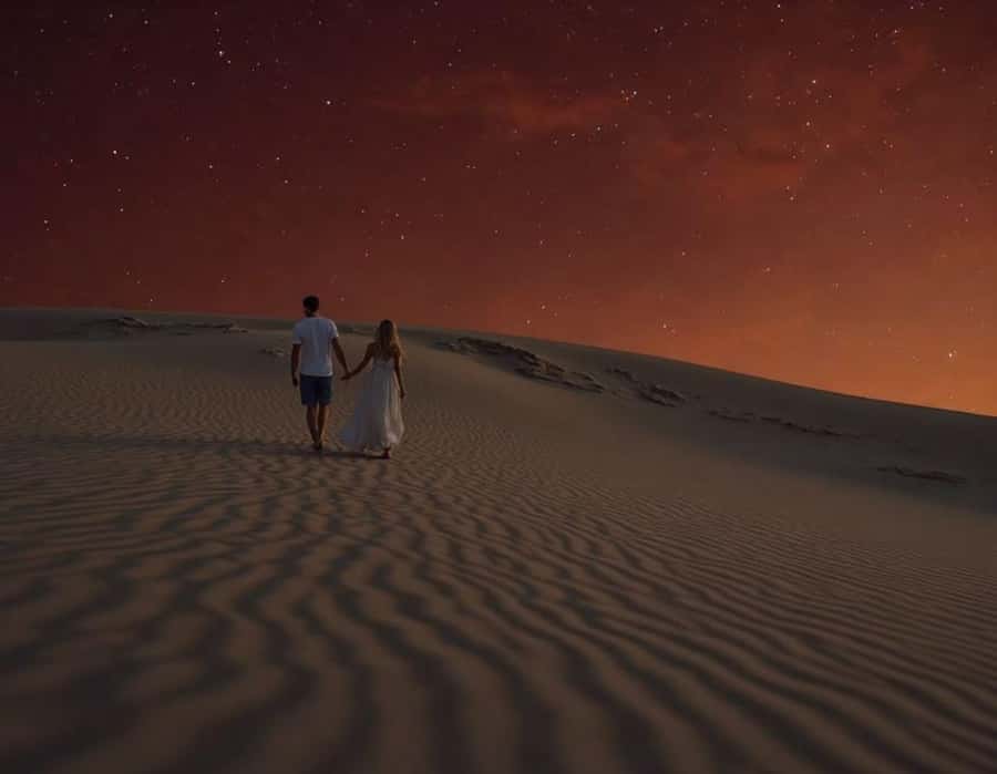 Doha : Night Desert Safari with Dune Bashing & Stargazing - Dune bashing across the southern sands