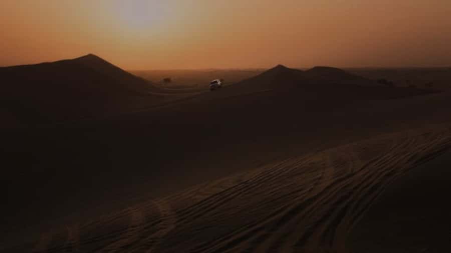 Doha: Night Desert Safari with Stargazing & Camel Ride - The Inland Sea under a dark sky