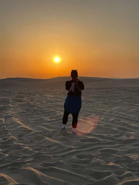 Doha Sunrise/Sunset or Night Stargazing desert safari. - One hour of dune bashing and sandboarding