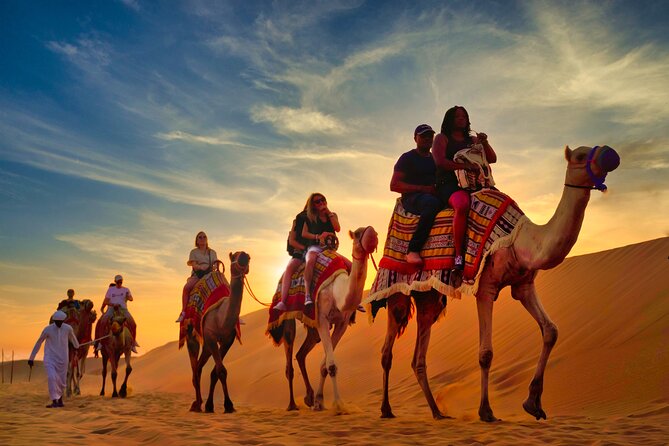 Dubai Overnight Desert Safari, BBQ & Stargazing at Al Khayma Camp - Pickup from Dubai and the first desert stop