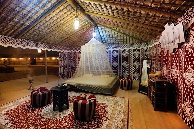 Dubai Overnight Desert Safari, BBQ & Stargazing at Al Khayma Camp - Sunrise camel trek and Arabic breakfast