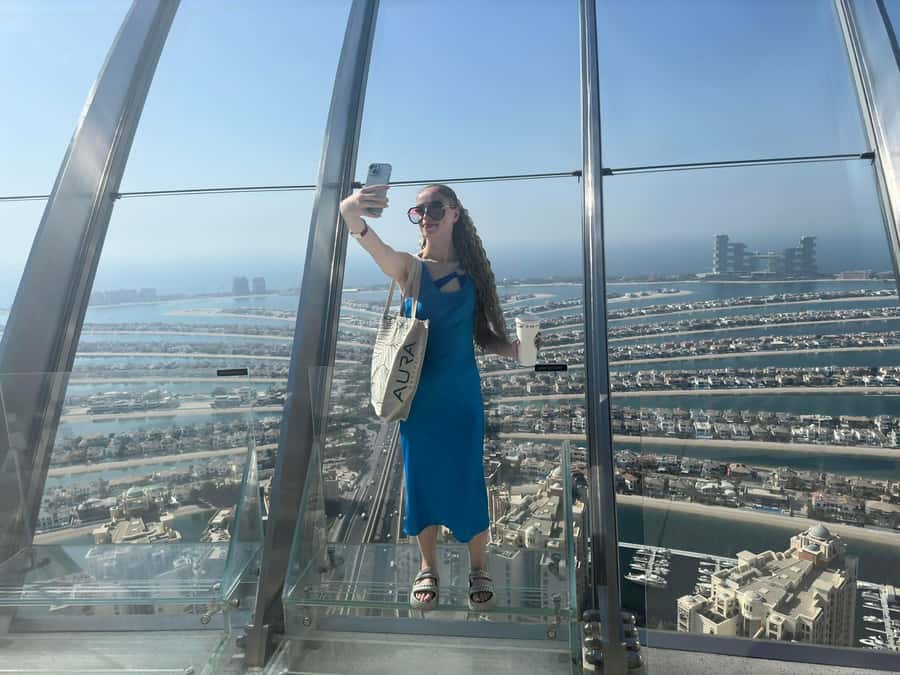 Dubai: Sky Pool and Palm Observatory Access - Starting at Dubai Marina Mall at 9:15 AM