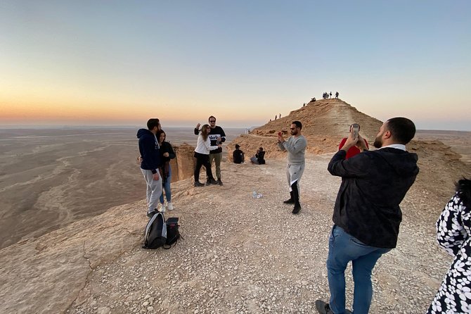 Edge of the World with 4x4 vehicles, sunset Dinner and stargazing - Cave, national park, or gazelles