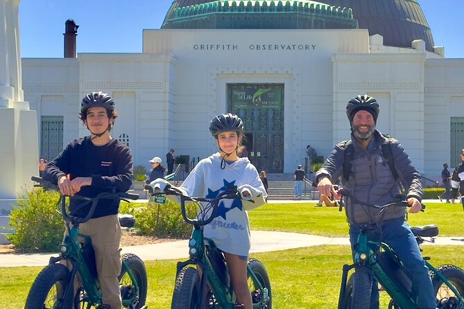 Griffith Observatory: Scott E-Bike Tours LA Private Tour - Riding into Griffith Park and the Hollywood Hills