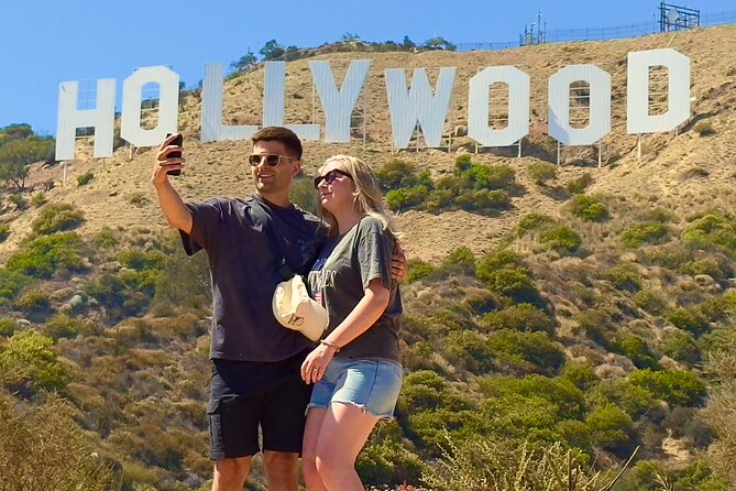 Griffith Observatory: Scott E-Bike Tours LA Private Tour - The Hollywood Sign viewpoint
