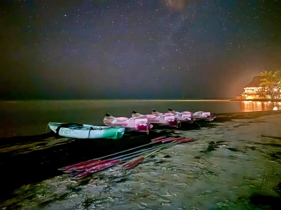 Holbox: Bioluminescence by Kayak and Stargazing. - Stargazing depends on the sky