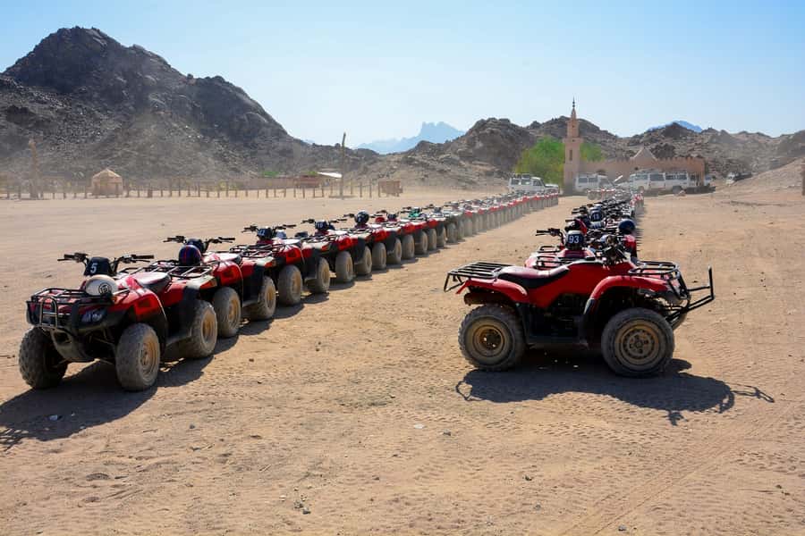 Hurghada: Full-Day Quad & Camel Ride, Stargazing, & Dinner - Choosing between sunrise, morning, and sunset