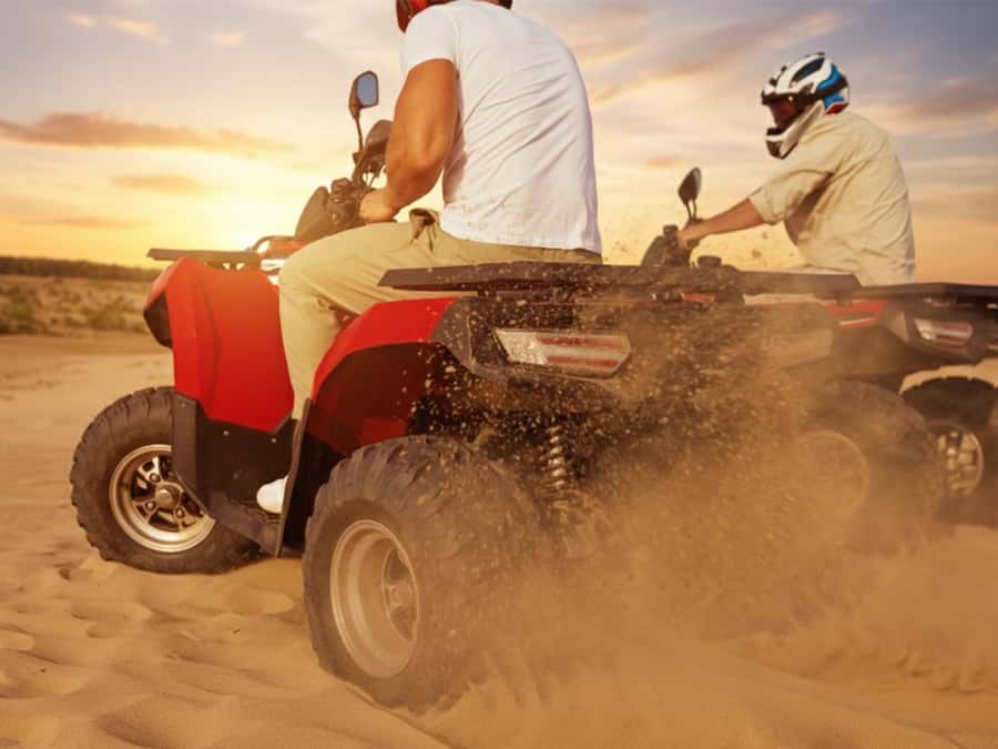 Hurghada: Full-Day Quad & Camel Ride, Stargazing, & Dinner - Getting ready for the quad ride