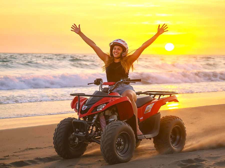 Hurghada: Quad Bike, Camel, Show, Dinner, & Stargazing Trip - Two hours across Hurghada’s desert