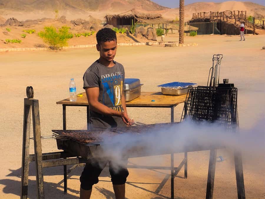 Hurghada: Quad Bike, Sea, Camel, Safari, Stargazing & Dinner - Riding through the dunes and toward the sea