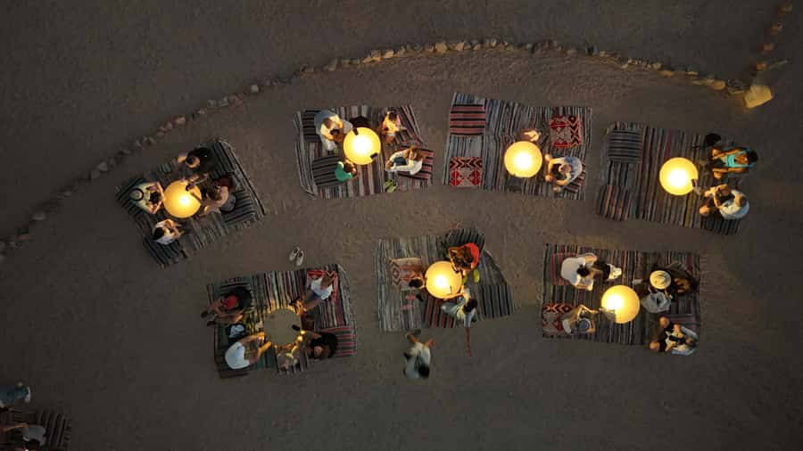 Hurghada: Star Stargazing Desert Adventure by Jeep & Dinner - Sunset from a high desert hill