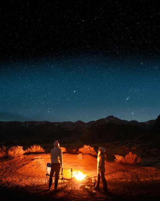 Las Vegas: Stargazing In The Mountains & Shooting Stars - Setting up camp in Lovell Canyon
