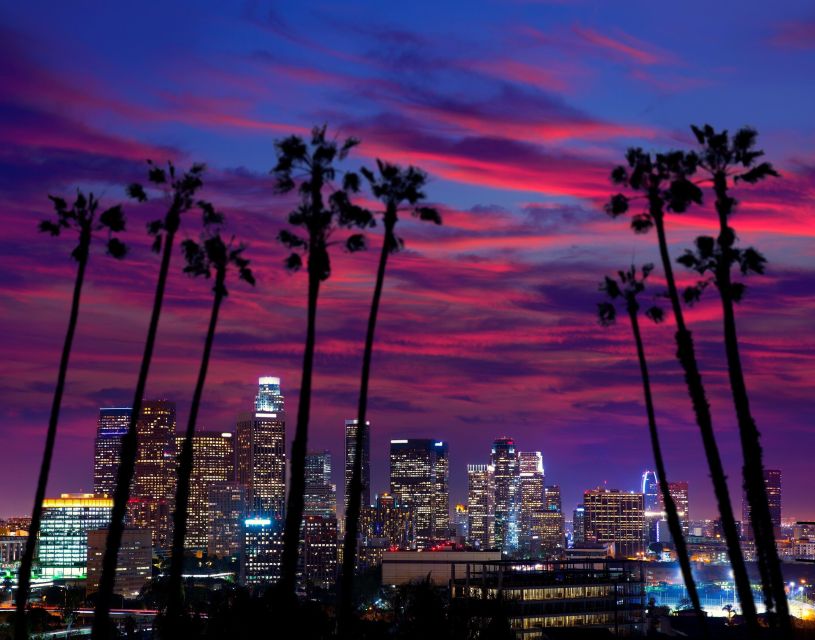 Los Angeles: Hollywood Night Tour with Griffith Observatory - Riding through Hollywood after sunset