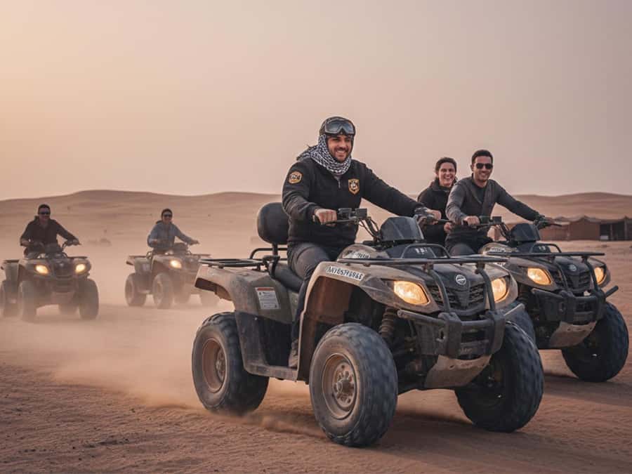 Makadi Bay: 2H Quad Bike, Camel, Stargazing, Dinner & Show - A Red Sea desert ride with more than one act