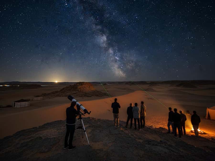 Makadi Bay: 2H Quad Bike, Camel, Stargazing, Dinner & Show - The safety briefing comes before the fun