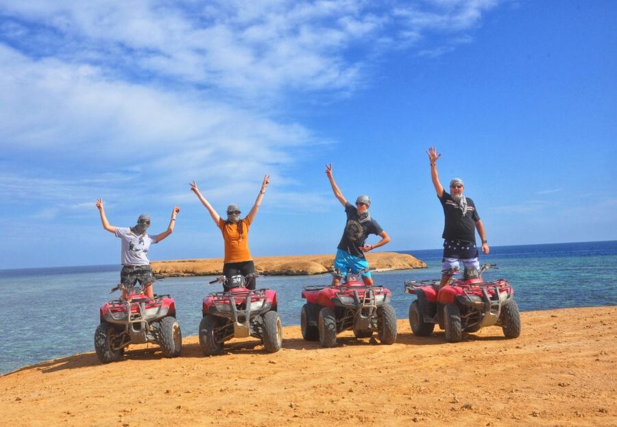 Makadi Bay: ATV, Sea View, Camel, Stargazing, Dinner & Show - What to wear and carry