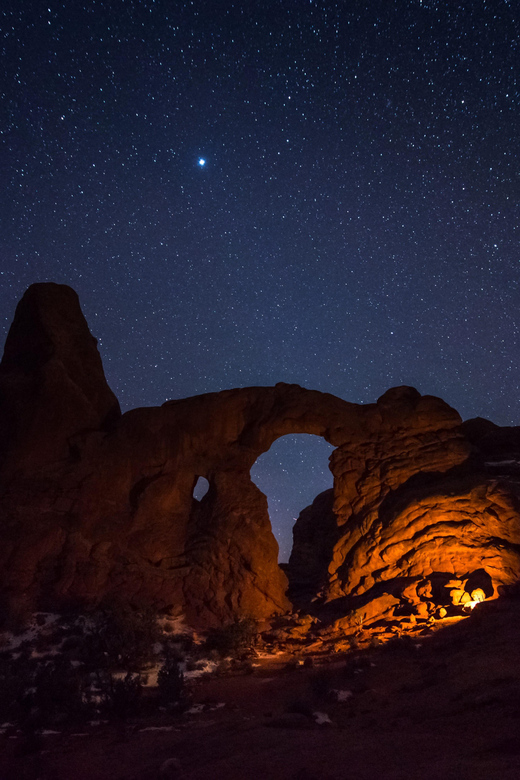 Moab: The Windows Astro-Photography and Stargazing Hike - Using your own phone, DSLR, or rental gear