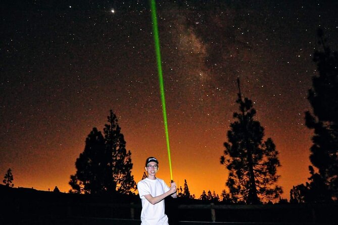 Mount Teide Stargazing with Dinner - Telescopes, lasers, and the night sky