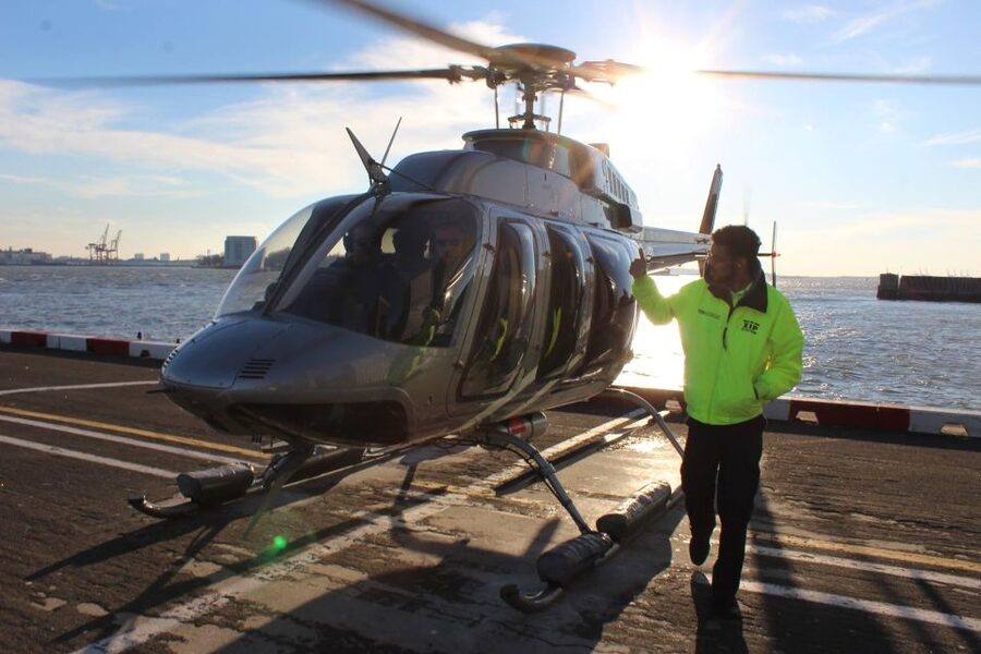 New York City Night Skyline Tour by Helicopter - Starting at Essex County Airport in New Jersey