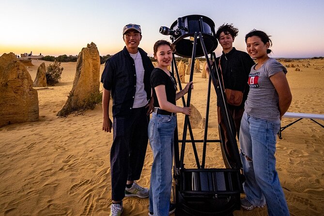 Pinnacles Desert Sunset Dinner and Stargazing Tour - The long ride north from Perth