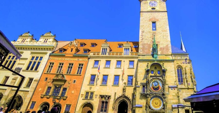 Prague: Astronomical Clock Tower Entry Ticket & Audio Guide - Entering the tower with a prearranged ticket