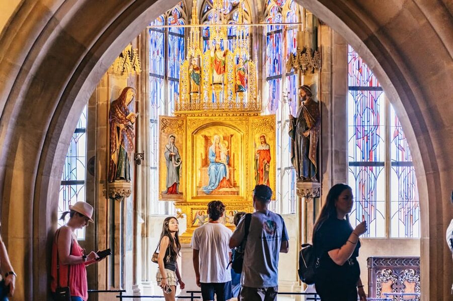 Prague: Old Town, Astronomical Clock and Underground Tour - The tower climb and Prague from above
