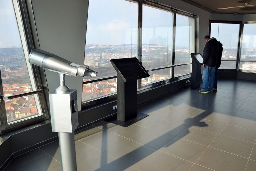 Prague: Žižkov TV Tower Observatory Entry Ticket - Cabin One: towers around the world