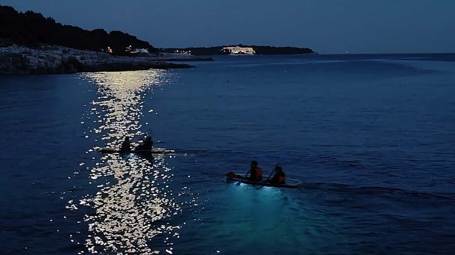 Pula: Night Tour in Transparent Kayak with Stargazing - Key points to know before booking