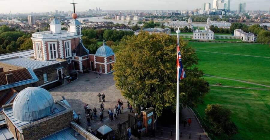 Royal Observatory Greenwich & Prime Meridian Entrance Ticket - The London view from the hilltop