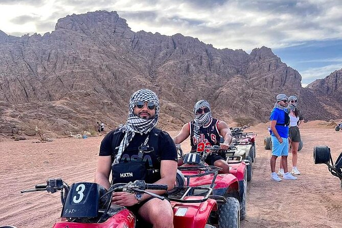 Safari 5 in 1 Quads, Camels, Show, Dinner & Star Gazing in Sharm El Sheikh - A short camel ride and Bedouin tea stop