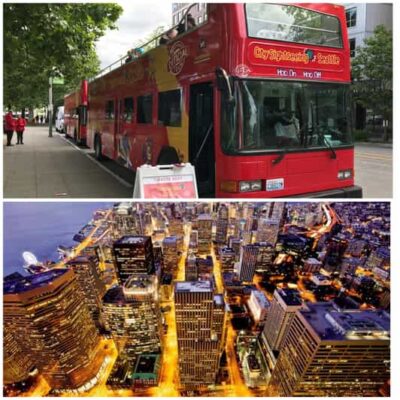 Seattle: Hop-on Hop-off Bus Tour and Sky View Observatory
