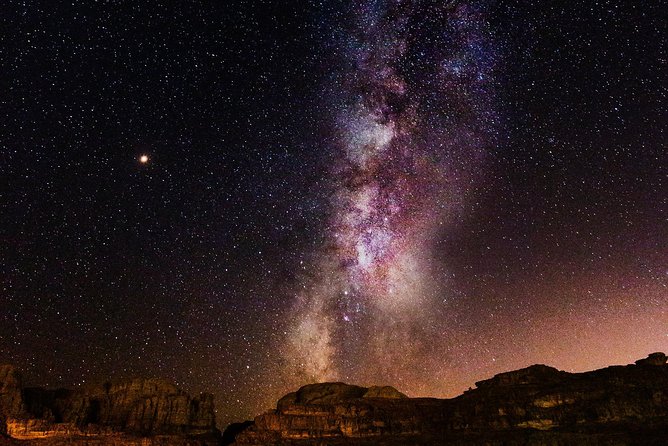 Stargazing Adventure in Jordan - Use the GPS telescopes for galaxies and planets