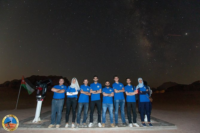 Stargazing Adventure in Jordan - The two groups switch after 35 minutes