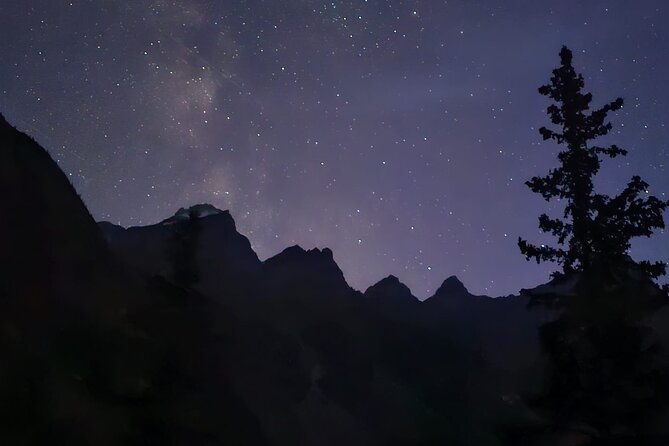 Sunset at Moraine Lake & Stargazing Tour from Canmore/Banff - Three hours at Moraine Lake, from daylight to stars
