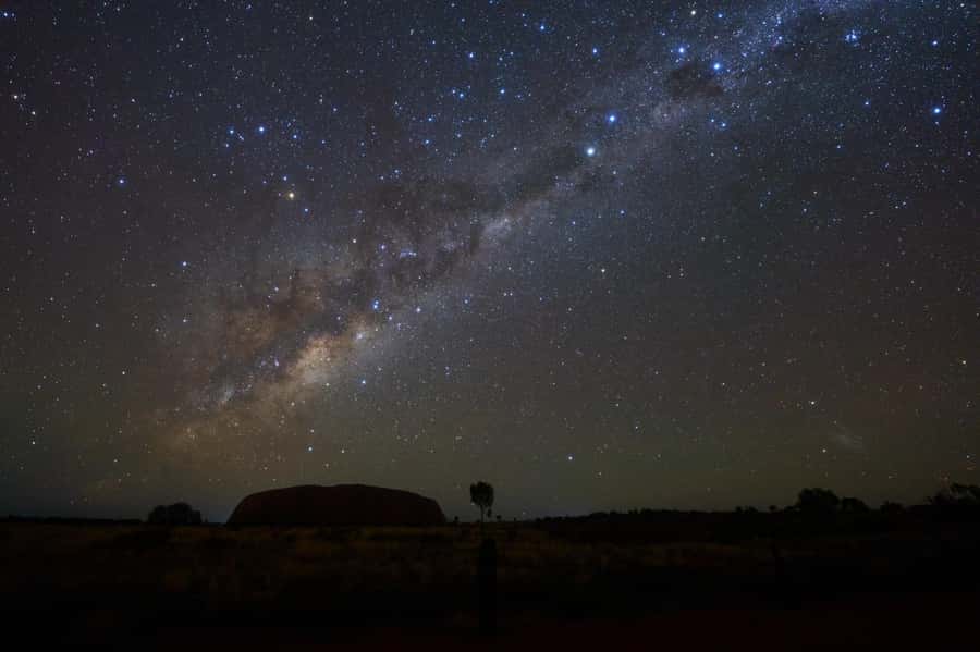 Uluru: National Park Astronomy Tour with Telescope and Photo - The first look: Uluru beneath a southern sky
