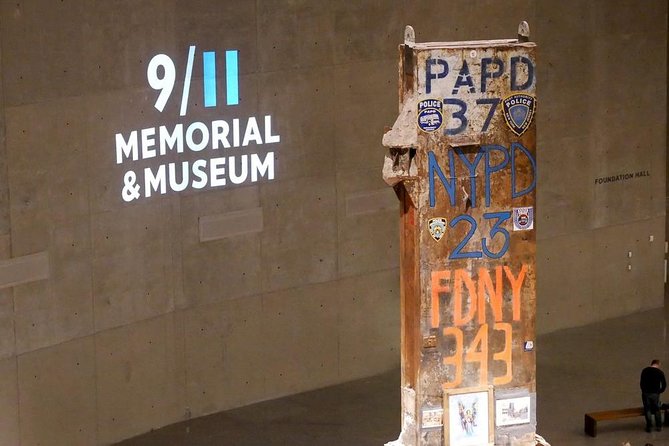 World Trade Center Tour with 911 Museum & Observatory All Access - Seeing Memorial Plaza from above